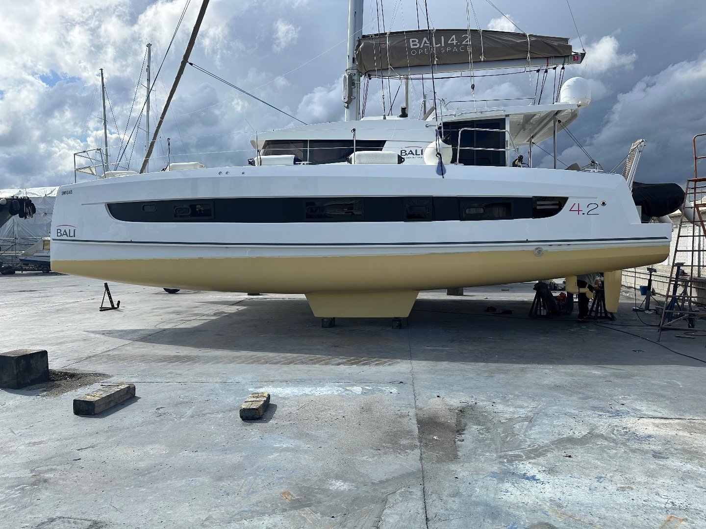 Nautical Solutions work at a vessel