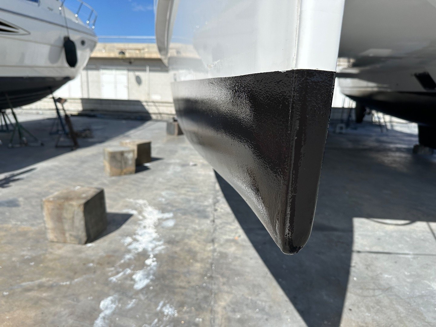 Below-waterline cleaning